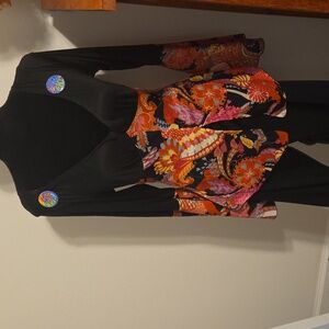 Halloween hippie Costume- Top And Bottom